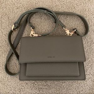 Angela Roi Eloise Satchel Crossbody in Ash Brown